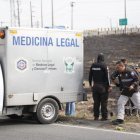 El cuerpo quedó a un costado de la calzada del anillo vial.