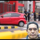 La pareja asesinada en la avenida Francisco de Orellana iba al interior de este carro.