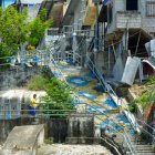Vista de la cooperativa El Cóndor, en Mapasingue Este, donde un hombre fue hallado maniatado y con heridas de bala la mañana del domingo.