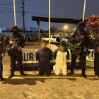 Los sospechosos fueron capturados en Santo Domingo de los Tsáchilas.