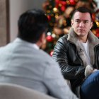 El presidente de Ecuador, Daniel Noboa, durante una entrevista con Jorge Yunda.