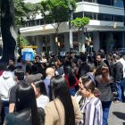 Los trabajadores de los bancos y otras entidades se ubicaron en el edificio de La Merced.