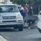 El asesinato se cometió en una zona comercial de Manta.