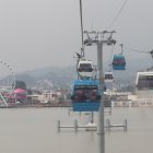 Inauguración del sistema de transporte Aerovía desde Durán Agencia