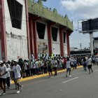Las calles de Portoviejo y alrededores del Estadio Reales Tamarindos se han pintado de verde y blanco