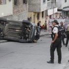 El hecho ocurrió la mañana de este lunes 1 de diciembre, y quedó registrado por cámaras de seguridad del sector.
