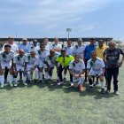 El equipo Luq San de la categoría sub 65 en la Liga El Guasmo.