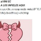 Este sería la supuesta invitación que anima a colocar nombres de personas infieles en Ecuador.