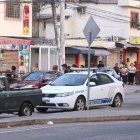 La Policía Nacional cercó la escena del crimen en la avenida Parra Velasco.