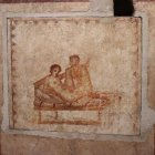 Pintura mural en Pompeya, de artista romano desconocido del siglo I d. C.