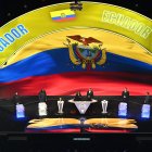 La bandera de Ecuador presente en el sorteo del Mundial 2026.