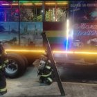 Una chiva se quemó en el norte de la ciudad, este 6 de diciembre.