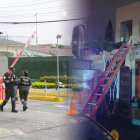 De esta vivienda fue sacado el exmiembro de las Fuerzas Armadas.