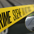 Cuatro personas fueron halladas sin vida dentro de un vehículo negro.