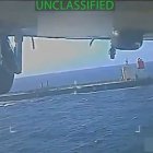 El petrolero Skipper, el más grande incautado por Estados Unidos, durante la operación en aguas internacionales.