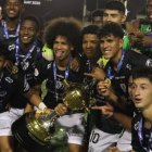 Piero Hincapié, Pedro Vite, Moises Caicedo y Marco Angulo (+) fueron campeones de la competición en el 2020.