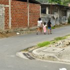 Terror en Pascuales: la zona en que ocurrieron los crímenes.