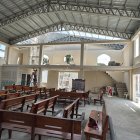 Poco a poco están levantando el nuevo templo, en la ciudadela Jaime Roldós, en el cantón Naranjito.