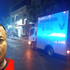 El cuerpo sin vida de Pedro Nahar quedó en el exterior de la discoteca donde trabajaba.