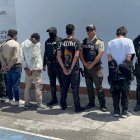 Los detenidos fueron puestos a órdenes de las autoridades competentes.