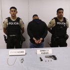 El sujeto fue detenido por la Policía Nacional.