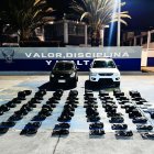 La marihuana estaba embalada al vacío y transportada en bultos visibles dentro del maletero del vehículo.