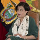 Gabriela Sommerfeld, canciller de Ecuador, dio detalles de la próxima visita de Daniel Noboa a Europa.