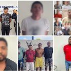 Algunos de los criminales detenidos en el año 2025ñ