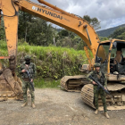 Maquinaria y campamentos clandestinos fueron inhabilitados