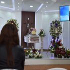 Familiares de Paulina Gallo asistieron al funeral este lunes 22 de diciembre.