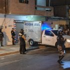 El sitio del crimen en Salinas.