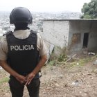 En esta vivienda fueron encontrados los cuerpos de los tres menores.