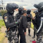 Personal policial intensifica operativos por los hechos violentos registrados en tres sectores de Ambato.