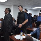 Aquiles Álvarez en el proceso del caso Triple A este 24 de diciembre.