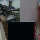 El señor Raúl Zambrano fue captado yendo al baño en audiencia de Aquiles Álvarez.