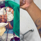 Jombriel y Angie Hernández se convirtieron en padres este 24 de diciembre