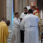 El cardenal monseñor Luis Cabrera invitó a los nuevos diáconos, sacerdotes y a todos los feligreses a seguir caminando junto al Señor.