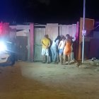 Las detonaciones alarmaron a algunos vecinos.