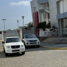 Los cuerpos fueron trasladados al Centro Forense de Manta para la autopsia de ley.