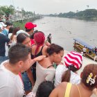 Habitantes del sector se lamentaron lo sucedido tras el hallazgo del cuerpo.