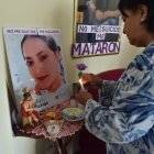 Romelia Castelo levantó un pequeño altar en honor a su hija.