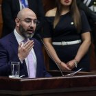 Mario Godoy hizo su comparecencia ante la Asamblea Nacional del Ecuador.