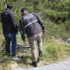 En este lugar fueron quemadas evidencias, entre ellas, el cuchillo usada para matar al taxista.