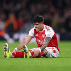 Piero Hincapié, defensor ecuatoriano del Arsenal.