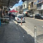 Lugar del ataque registrado la madrugada de este domingo en el barrio Cuba.
