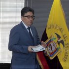 El juez Marco Rodríguez, Presidente encargado de la Corte Nacional de Justicia.