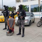 El menor de 16 años fue presentado en la UVC de Manta junto a varias evidencias