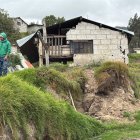 Así lucen las viviendas en las inmediaciones del barrio Quililin, el más afectado.