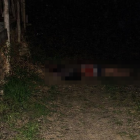 Así aparecieron los cuerpos en la zona de ingreso al cerro Jaboncillo.