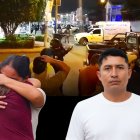 Familiares de César SevillaToro, sargento de la Policía, acudieron a la morgue para retirar el cadáver.